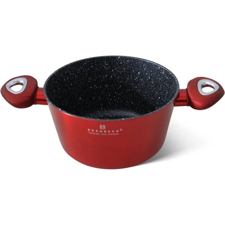 Edenberg Topf-Set Klassische schwarze Töpfe, in 4 verschiedenen Größen und in 4 Farben, Aluminium, Keramik (Gönnen Sie sich stilvolles Kochen auf höchstem Niveau – mit diesem eleganten Topfset, das Design, Qualität und Funktionalität perfekt vereint, 8... – Bild 3