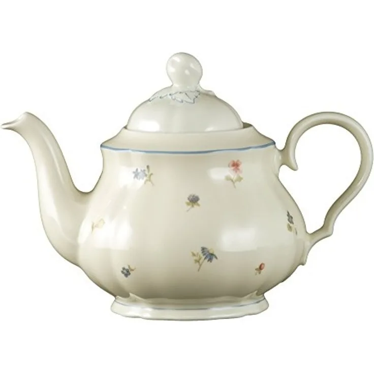 Seltmann Weiden Geschirr-Set Teekanne 6 Personen Marie Luise Streublume 30308 von Seltmann Weiden, Porzellan