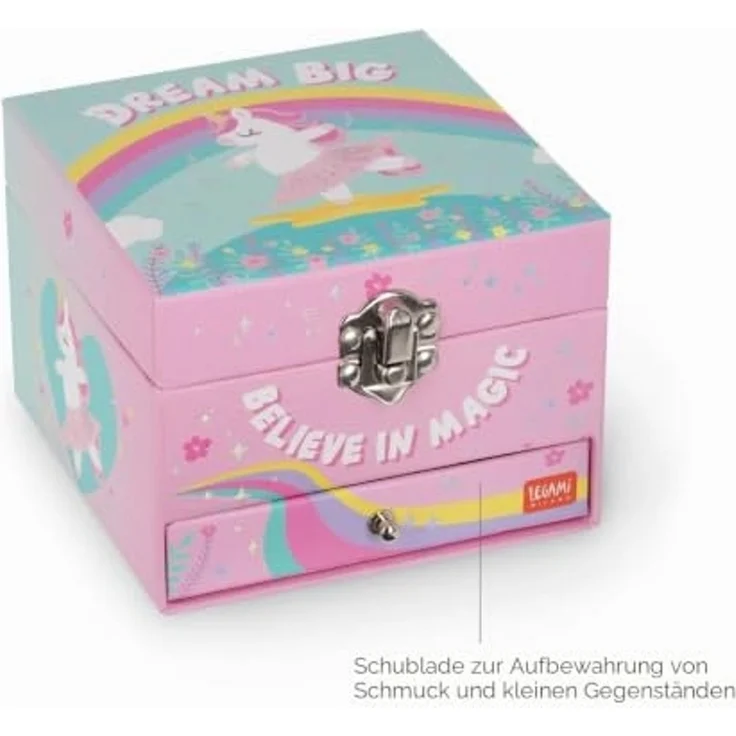 Legami Schmuckkasten Mit Spieluhr Music Box Unicorn – Bild 5