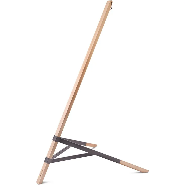 elvent® Lullaby Ständer aus Esche-Holz für Federwiege, Made in Germany (Anthrazit)