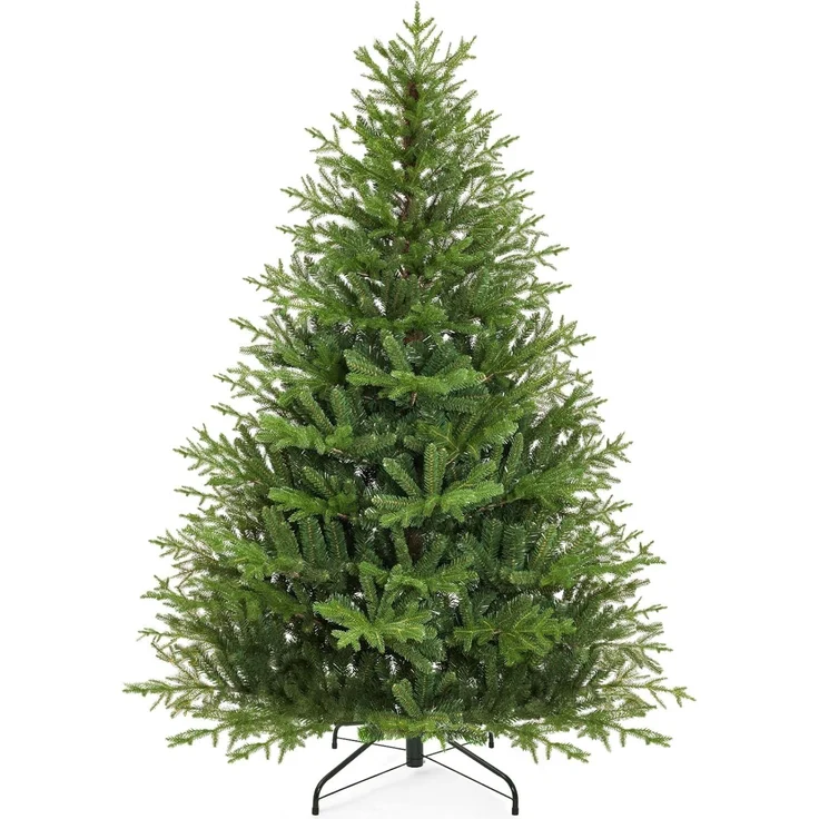 Yorbay Künstlicher Weihnachtsbaum Tannenbaum Weihnachstbaum aus PE, PVC 150/180/ 210 cm, Weihnachtsbaum Christbaum, mit Ständer für Weihnachten-Dekoration