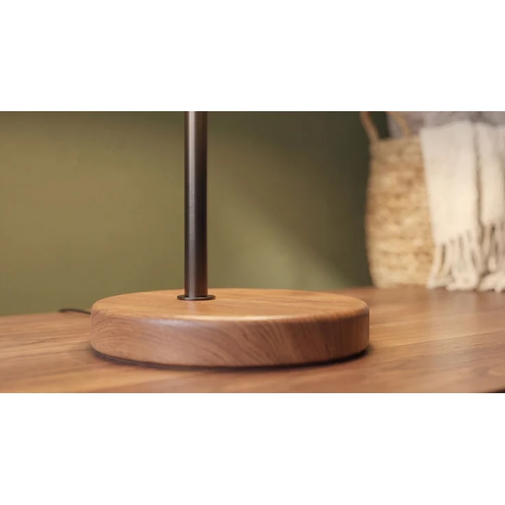 KAWOLA Tischlampe FIORA Metall grün 38 x 12 x 23 cm – Bild 7