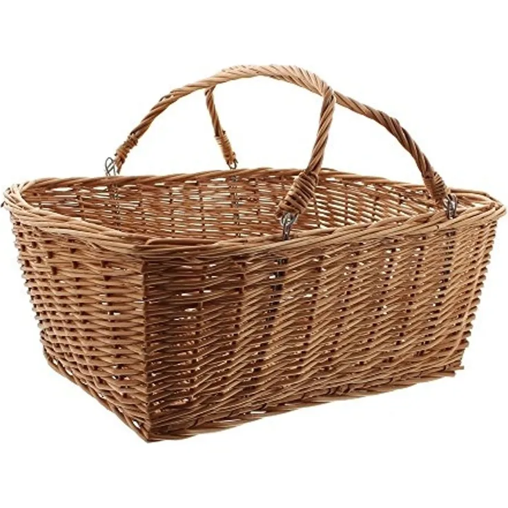 Füllkorb Flechtkorb Einkaufskorb Flaschenkorb Korb Weidekorb natur