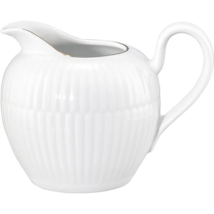 Seltmann Weiden Amina Milchkännchen 290 ml Weiß mit Goldrand