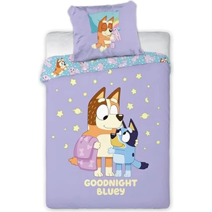 Bluey Kinderbettwäsche Bluey Goodnight Kinderbettwäsche Set 100x135cm – Bild 2