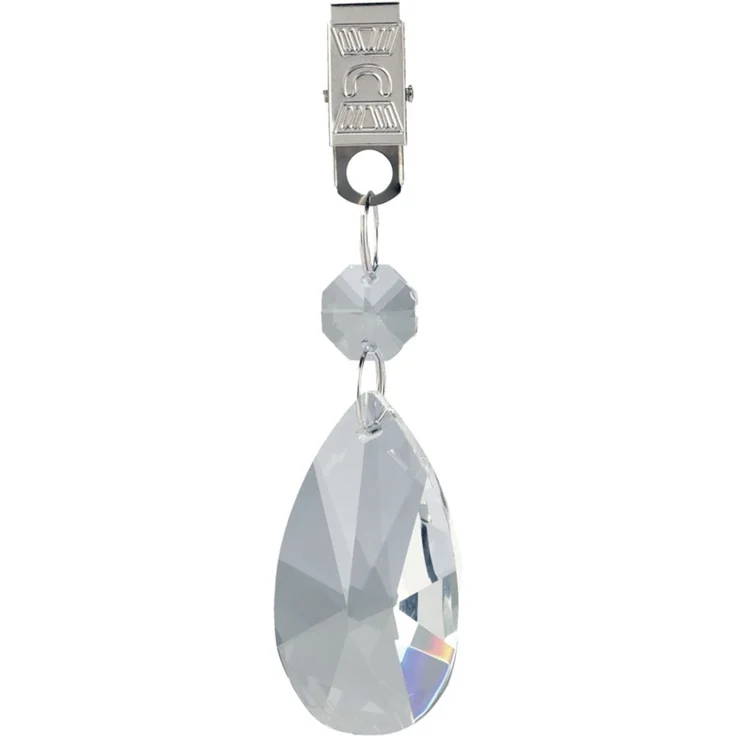 d-c-fix Tischtuchbeschwerer Kristall transparent Kristallform, 4 Stück – Bild 2