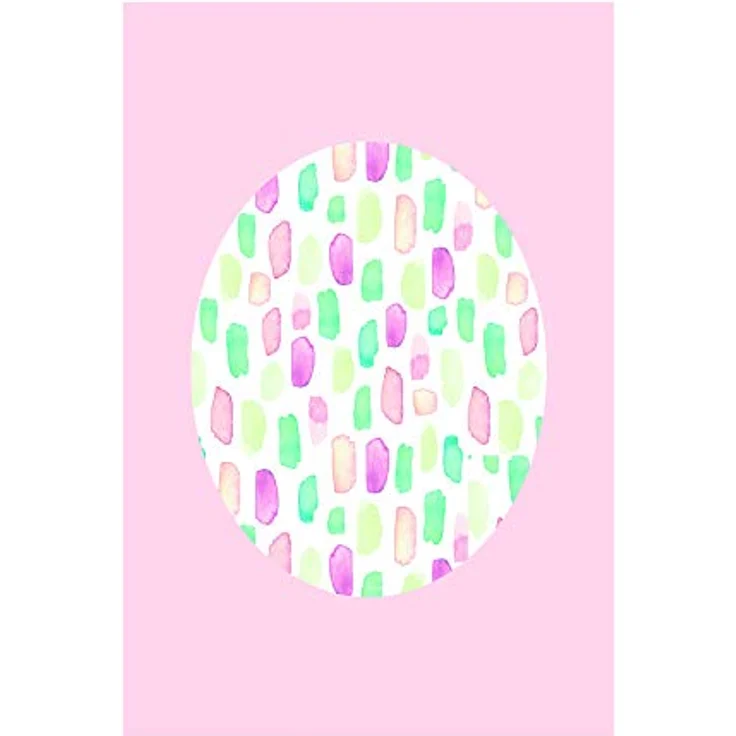 Komar Wandbild Shelly Patterns Rose, Premium-Poster 50x70 cm, seidenmatter Kunstdruck für Wohnzimmer und Schlafzimmer, ohne Rahmen – Bild 1