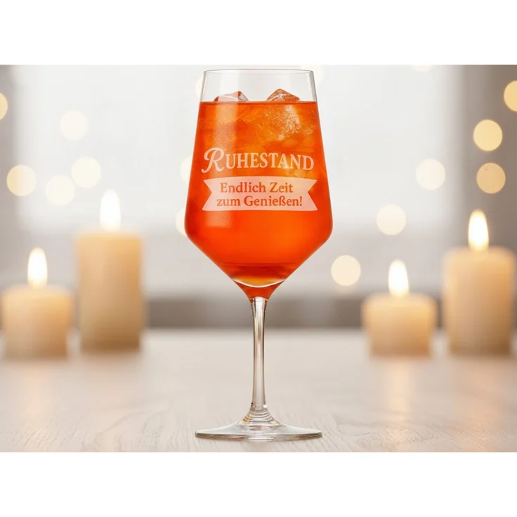 Valhalla Weinglas 350ml mit Gravur Ruhestand Geschenkidee spülmaschinenfest, 1-tlg, Glas, Lasergravur, spülmaschinenfest, Geschenkidee – Bild 2