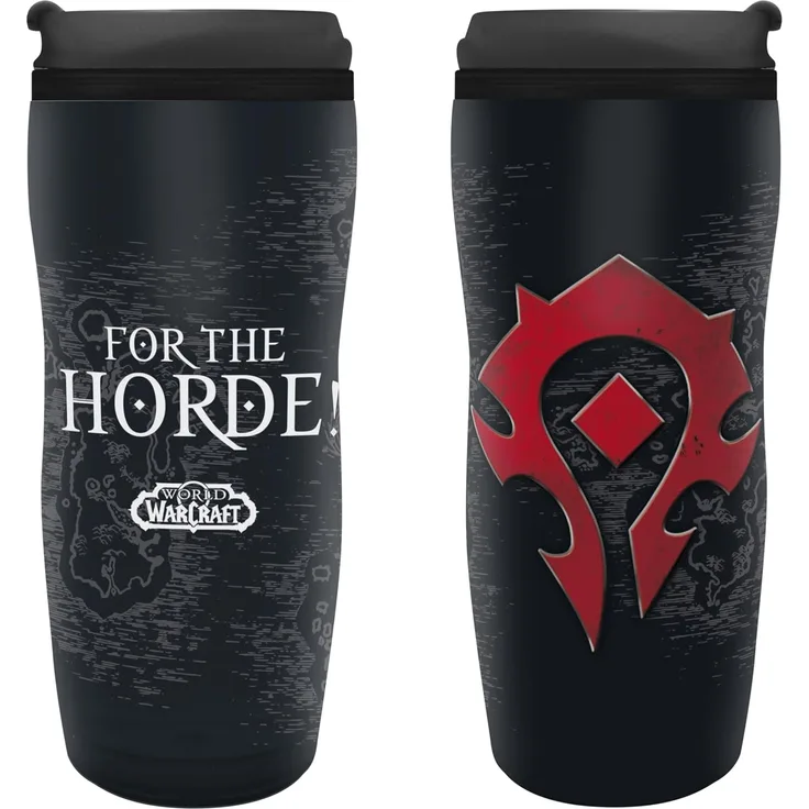 ABYstyle Tasse WORLD OF WARCRAFT - Travel Tasse/Becher Horde