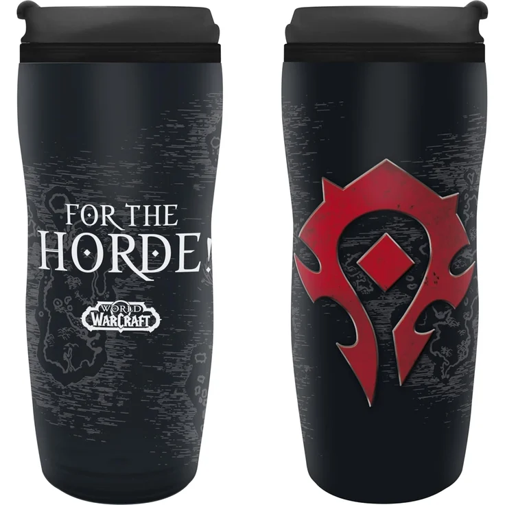 ABYstyle Tasse WORLD OF WARCRAFT - Travel Tasse/Becher Horde – Bild 1