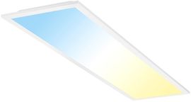 LED Aufbau Panel, weiß, dimmbar, Fernbedienung, L 100 cm