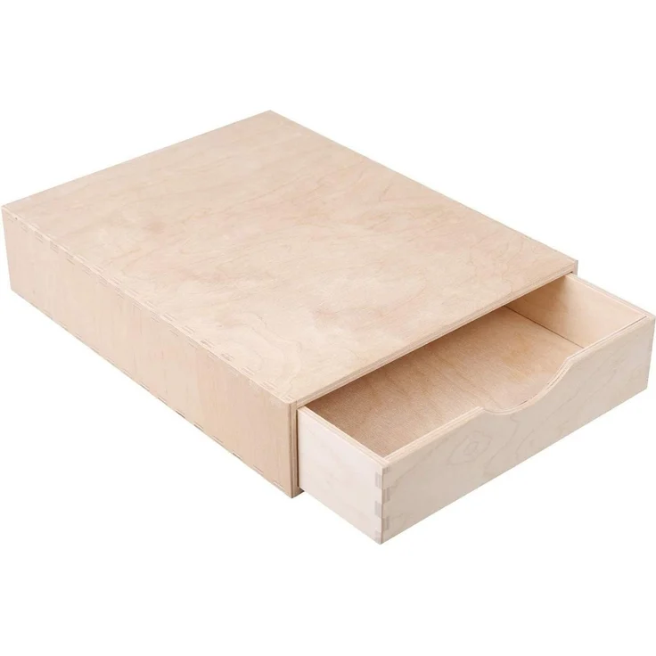 Creative Deco Schubladenbox Schubladenelement Mini-Kommode für Kleinigkeiten aus Birkensperrholz, (1-St) – Bild 3