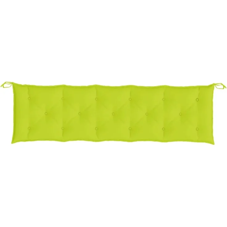 vidaXL Gartenbank-Auflagen 2 Stk. Hellgrün 180x50x7 cm Oxford-Gewebe 361727 – Bild 5