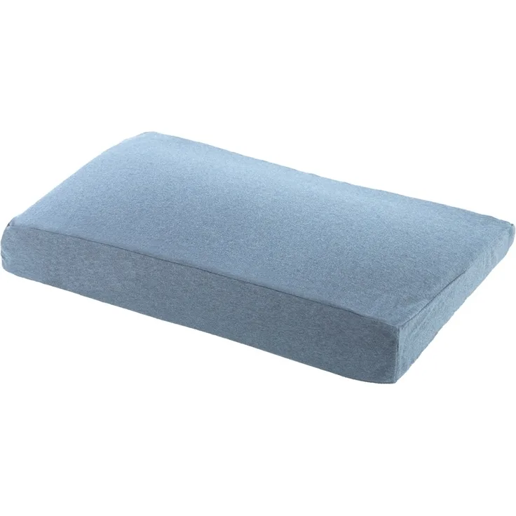 Theraline Bezug für das Kinderkopfkissen Melange Blau-grau Bamboo