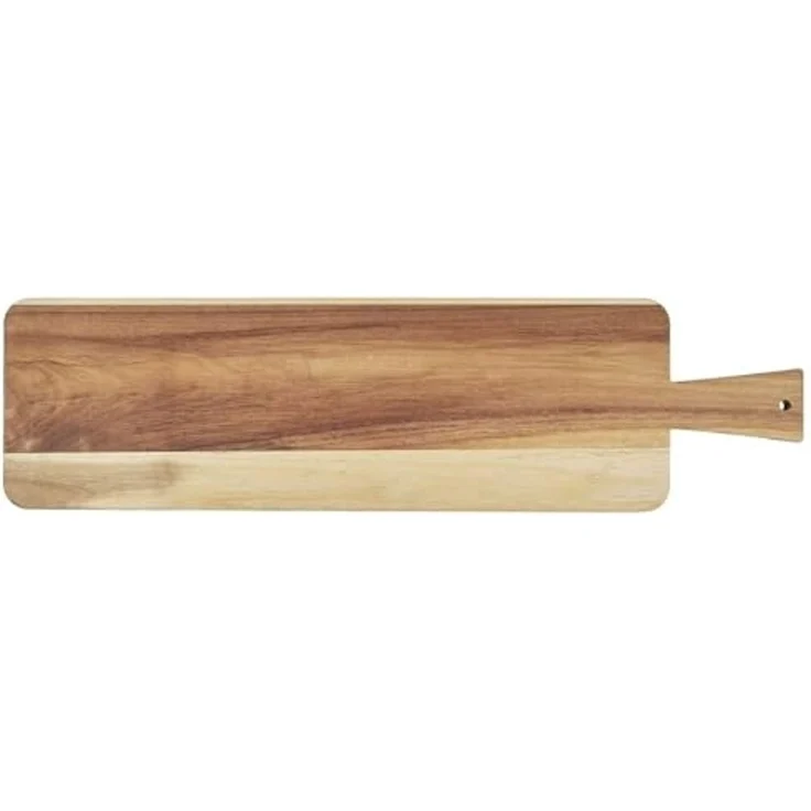 HOME DECO FACTORY, KA0328, 60 cm Acacia Stand, ideal for Serving Tapas and aperitifs, elegant Design and Easy to Maintain, Brown Color – Bild 2