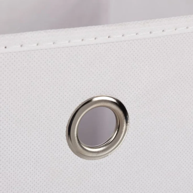 4 x Aufbewahrungsbox Stoff weiß 10031277 – Bild 7