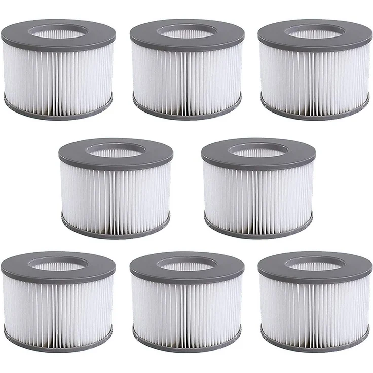 FELIXLEO Pool-Filterkartusche 8er-Pack Ersatzfilter für MSPA Whirlpool Filterkartusche Modelle – Bild 1