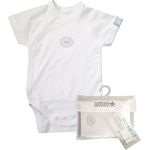 Bamboom Babybody Weiß 6 Monate Weiß