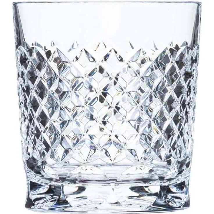 Whiskyglas Kristall Karo clear (9,3 cm)