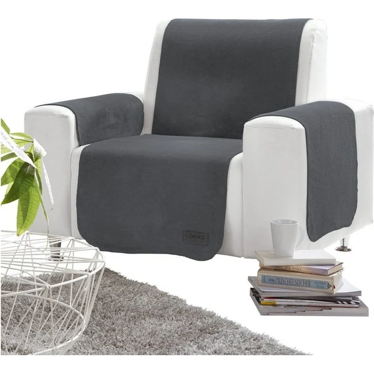 LOOKS by Wolfgang Joop Sesselschoner Sessel- und Sofaschoner, Uni – Bild 1