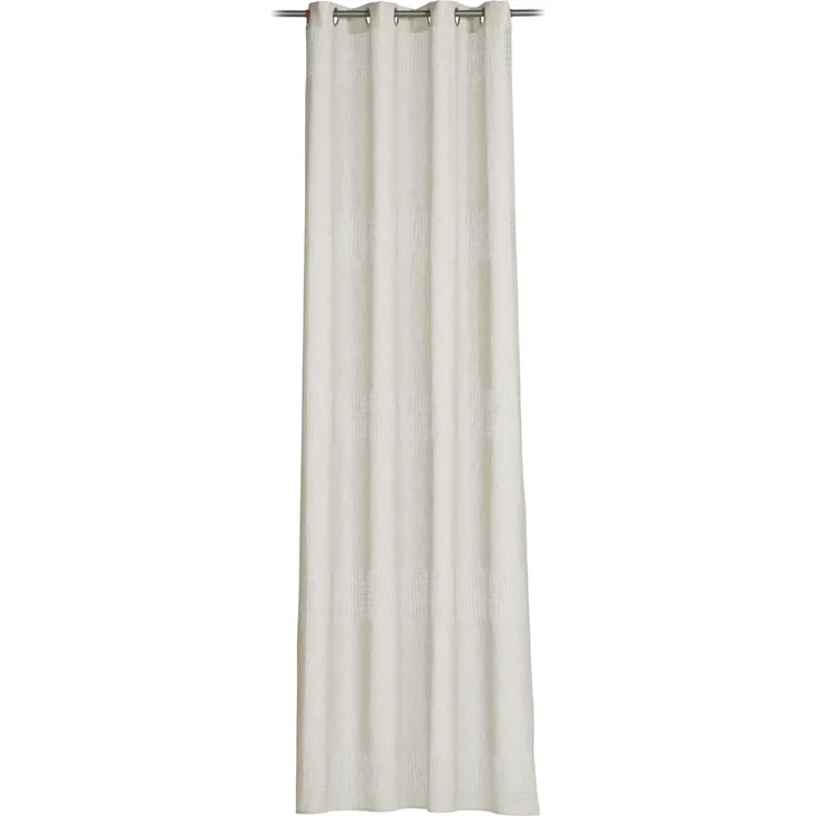 Gözze 'MARRAKESCH' Ösenvorhang, 100% Polyester taupe, 140x245 cm