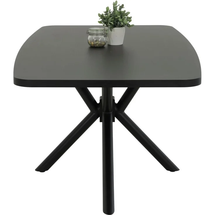 HELA Esstisch JANA (1-St), ABS-Kante, Melamin, bootsförmig, aufgedoppelt, Breite 180 cm – Bild 3