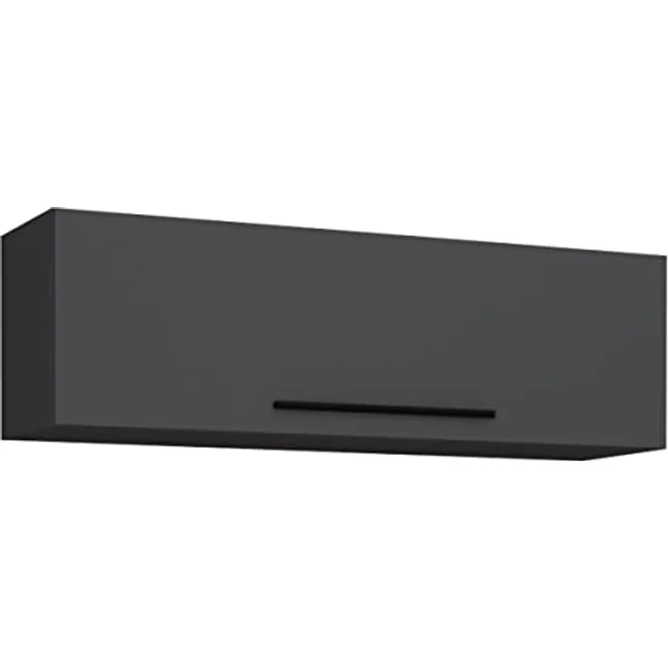 MID.YOU Lowboard Anthrazit, hängend aus Holzwerkstoff, 2 Fächer, 95x30x30 cm – Bild 2