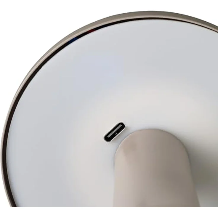 Idena Fado Touch LED Tischlampe grau, dimmbar mit individuellen Lichtfarben für Schreibtisch und Wohnbereich – Bild 2