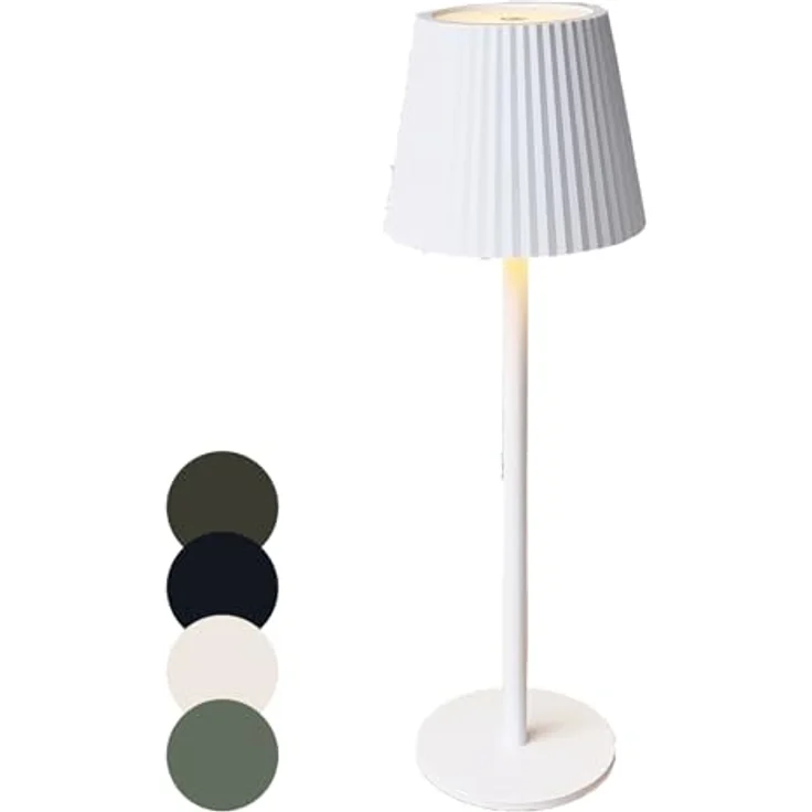 Coen Bakker Deco BV LED Außen-Tischleuchte Touch Tischlampe dimmbar mit Akku, In-/Outdoor, Touch-Funktion, LED fest verbaut, Kaltweiß, Warmweiß, Tageslichtweiß – Bild 1