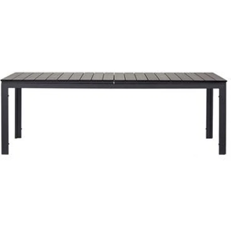 ebuy24 Gartentisch Willy Gartentisch ausziehbar 95x230/287 cm schwarz – Bild 6