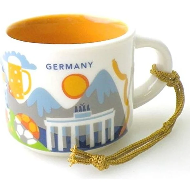 Starbucks Frühstücks-Geschirrset STARBUCKS Germany Mini Demi Mug Espresso Cup Tasse Box Deutschland – Bild 1