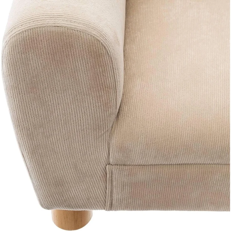 Sessel mit Rückenlehne BÄR, beige – Bild 6