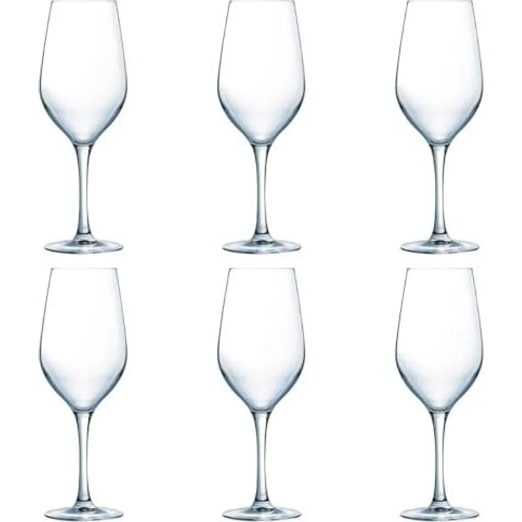 Gläsersatz Arcoroc Mineral Durchsichtig Glas 450 ml (6 Stück) Default Title