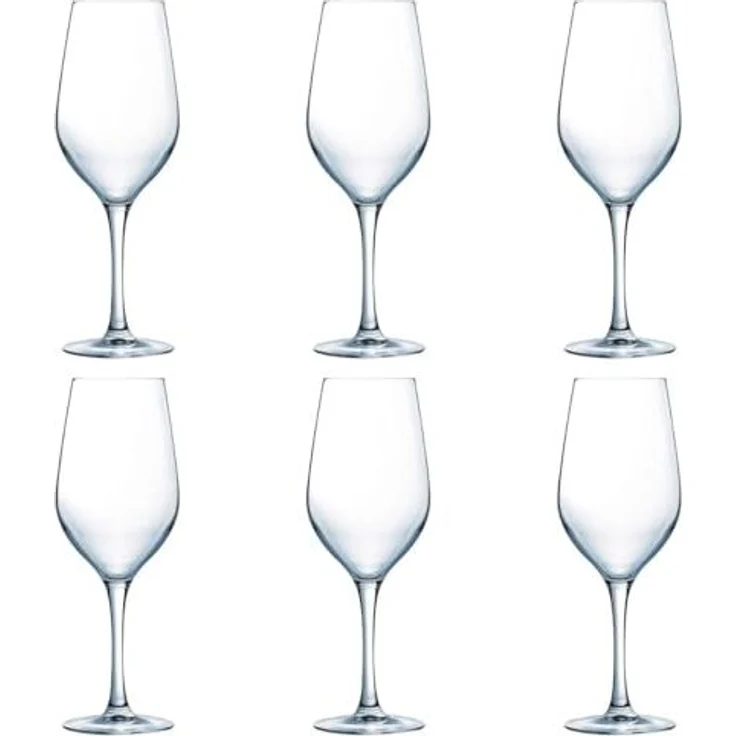 Gläsersatz Arcoroc Mineral Durchsichtig Glas 450 ml (6 Stück) Default Title – Bild 1