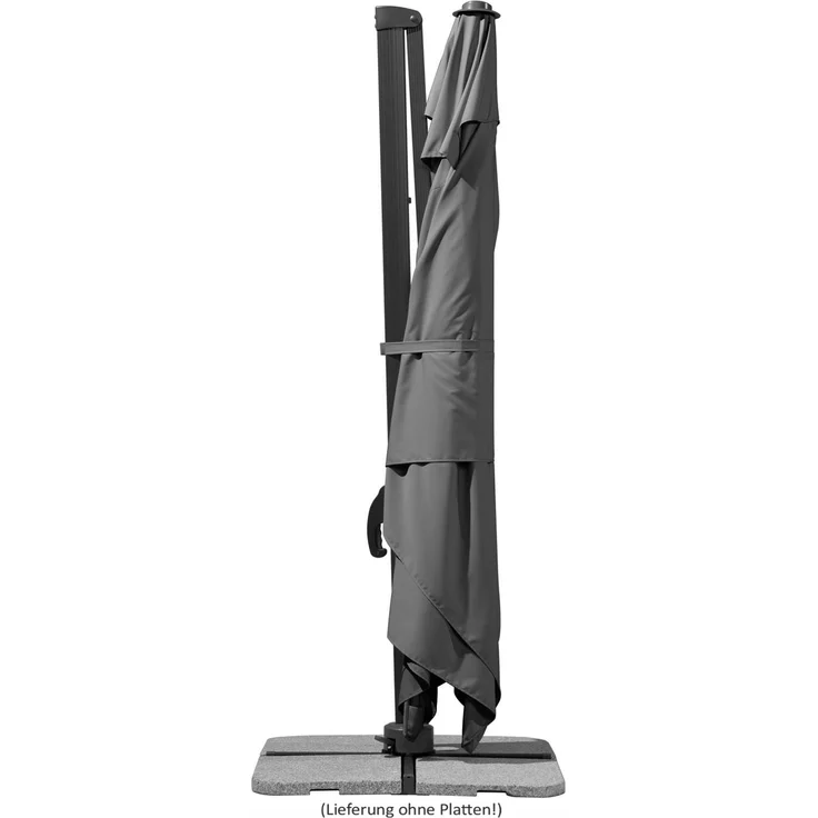 Schneider Schirme Ampelschirm, Rhodos Grande, anthrazit, 4x3 m – Bild 6