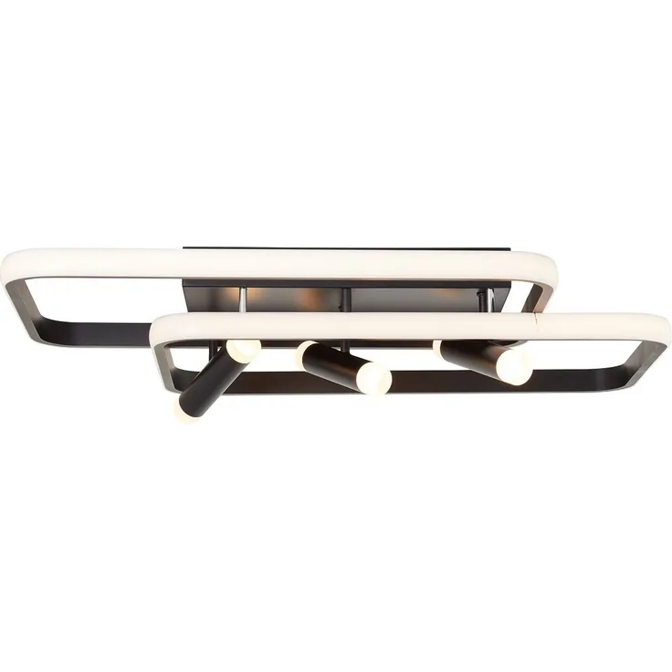 Brilliant Leuchten G99581-06 LED Deckenleuchte Dalida eckig schwarz CCT