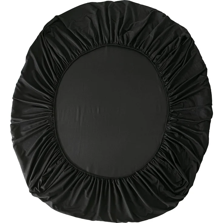 Good Nite Spannbettlaken 140x200 cm Schwarz Polyester Bettlaken 30cm Extra Tiefe Taschenlaken Spannbetttuch Weich und atmungsaktiv Maschinenwaschbar – Bild 4