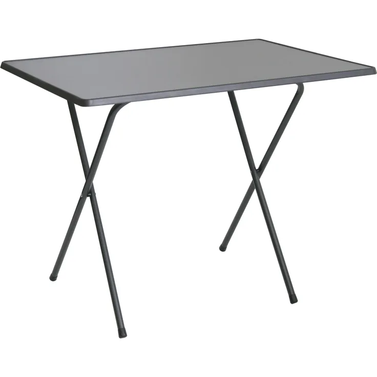 greemotion Scherentisch rechteckiger Klapptisch für draußen ca. 60 x 63 x 80 cm, Anthrazit