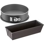 Original Kaiser | Classic Kastenform 30 cm Set | inkl. Springform 24 cm rund mit Flachboden | antihaftbeschichtet, auslaufsicher | Made in Germany | einfaches Verschließen