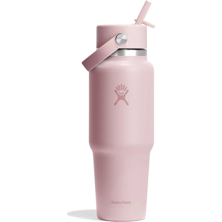 Hydro Flask Isolierflasche 32 Oz Travel Wide Flex Straw, TempShield® doppelwandige Vakuumisolierung