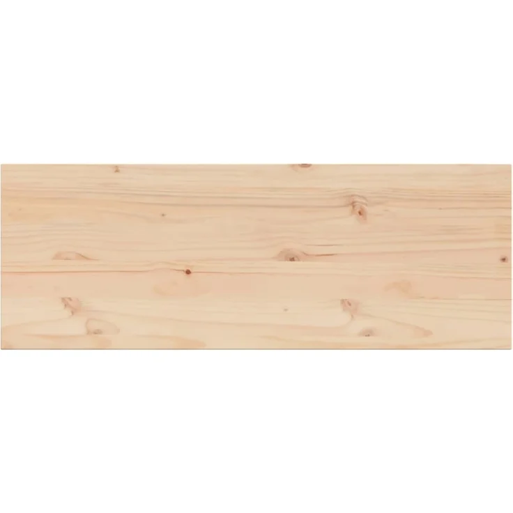 vidaXL Tischplatte 110x40x2,5 cm Rechteckig Massivholz Kiefer 847432 – Bild 7