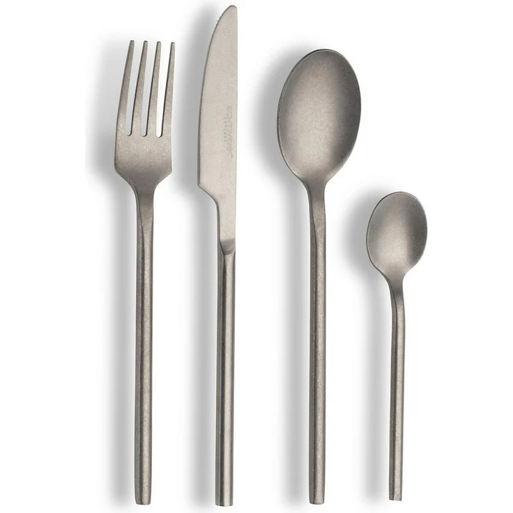 ECHTWERK Besteck-Set Tafelbesteck „Vintage“ 16tlg - stonewashed (16-tlg), 4 Personen, Chromnickelstahl 18/10, hochwertig, Vintage-Look – Bild 5
