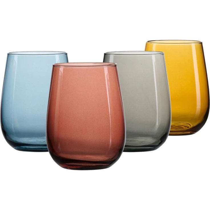 Ritzenhoff & Breker Palermo Trinkglas 475 ml bunt 4er Set – Bild 1
