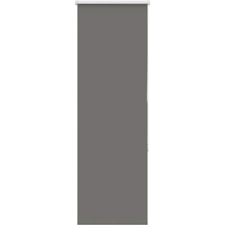 vidaXL Verdunkelungsrollo Grau 45x130 cm Stoffbreite 40,7 cm Polyester 4011091 – Bild 1