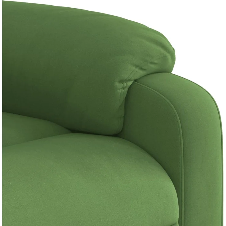 vidaXL Massagesessel mit Aufstehhilfe Hellgrün Samt 3205106 – Bild 10