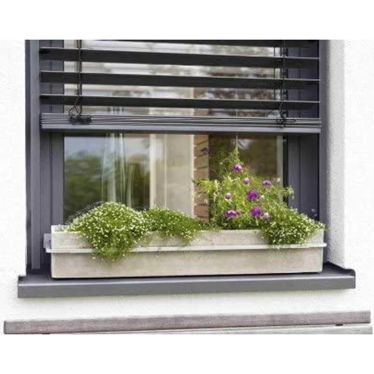 Balkonkasten Blumenkasten Halter verstellbar 74 bis 110cm 200950120-HE – Bild 1