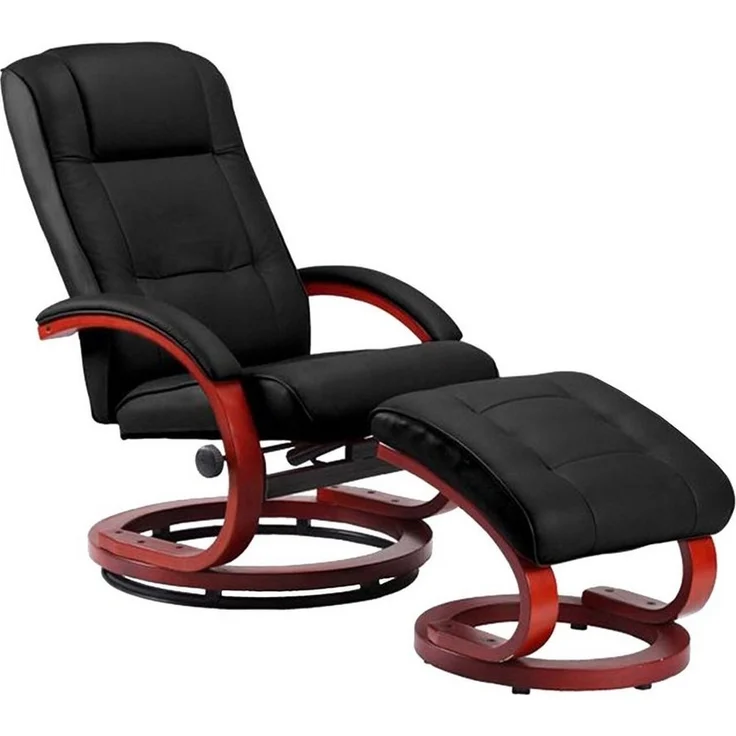 MCW Massagesessel Pescatori II, Um 360° drehbar, Mit Massagefunktion, Inkl. Hocker, neigbar – Bild 5