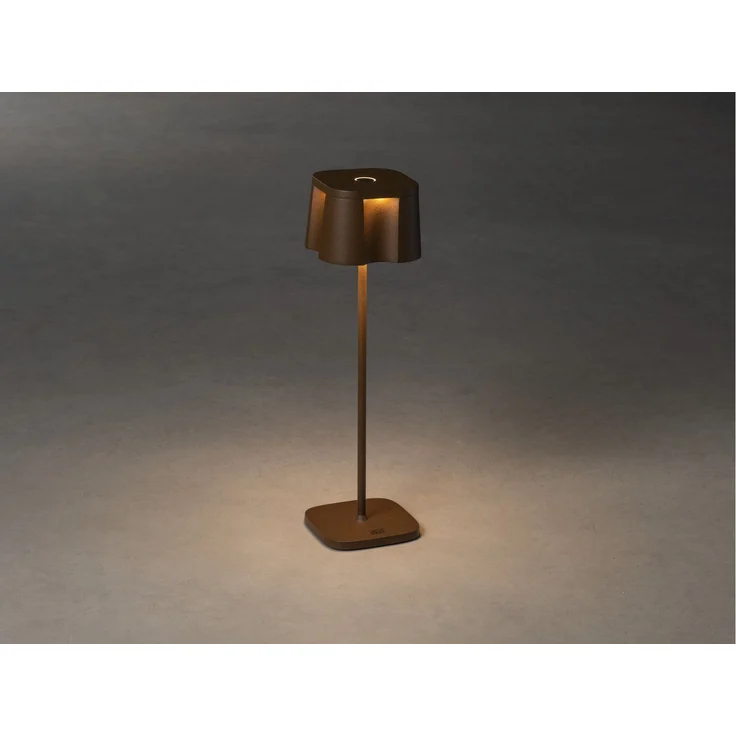 KONSTSMIDE 7818-970 Nice USB-Tischleuchte rostfarben IP54 – Bild 3