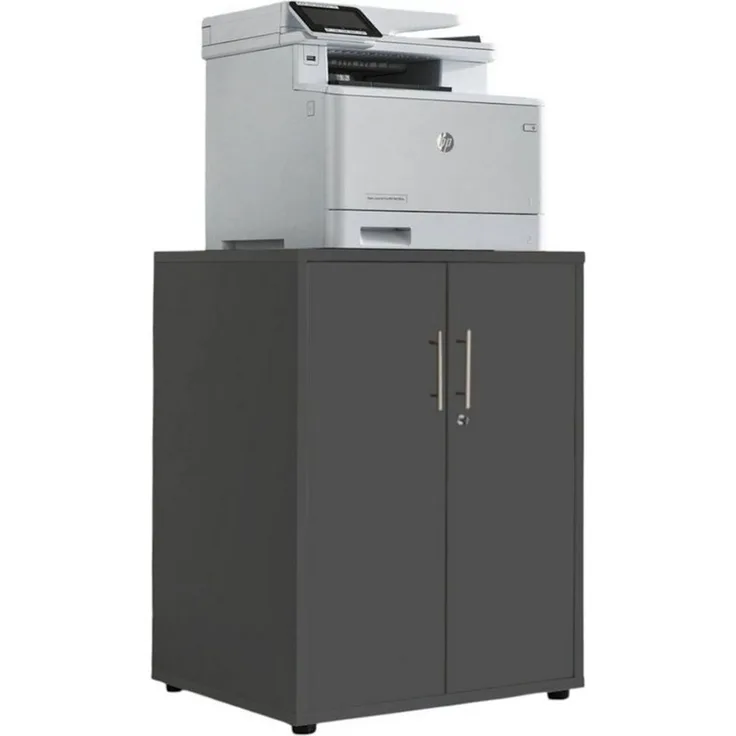 moebel-dich-auf Aktenschrank Druckerkommode TABOR (ideal für Drucker, 2-türig) 74 cm hoch, Ablagefläche: 54x50 cm