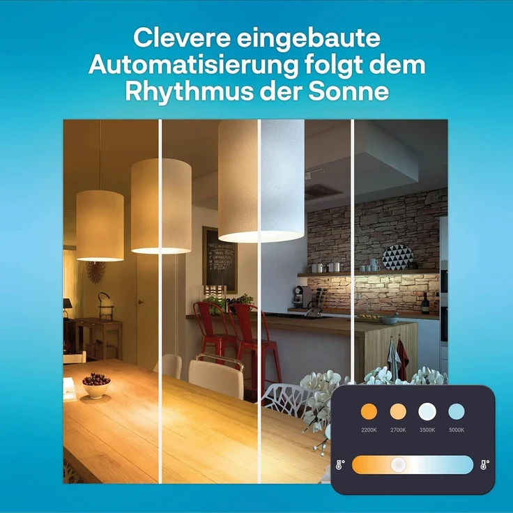 INNR WiFi Bulb White & Colour E27 LED-Lampe, 2er-Pack, ersetzt 60 Watt – Bild 5